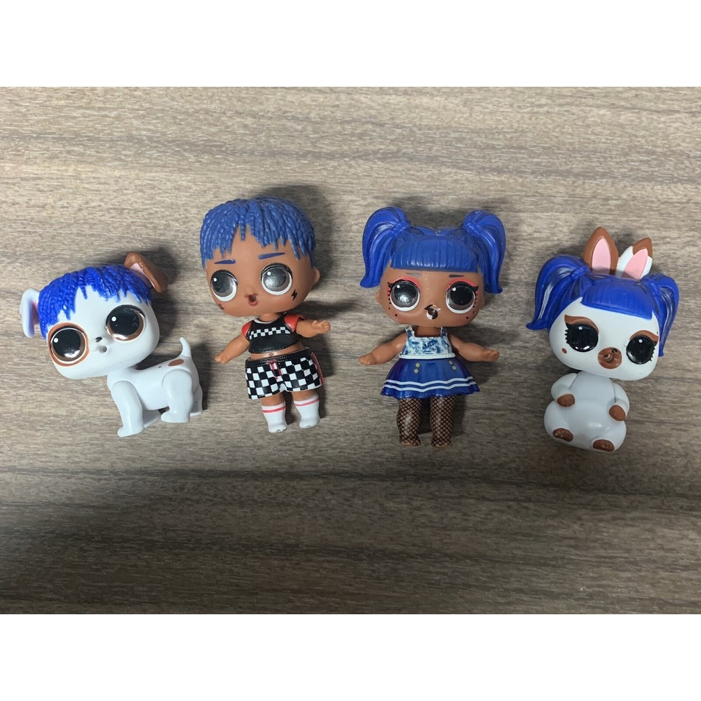Lol Surprise! Downtown Family Doll Lot + Pets
